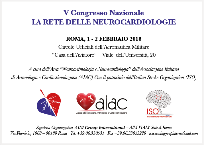 Rete delle Neurocardiologie V Congresso Nazionale