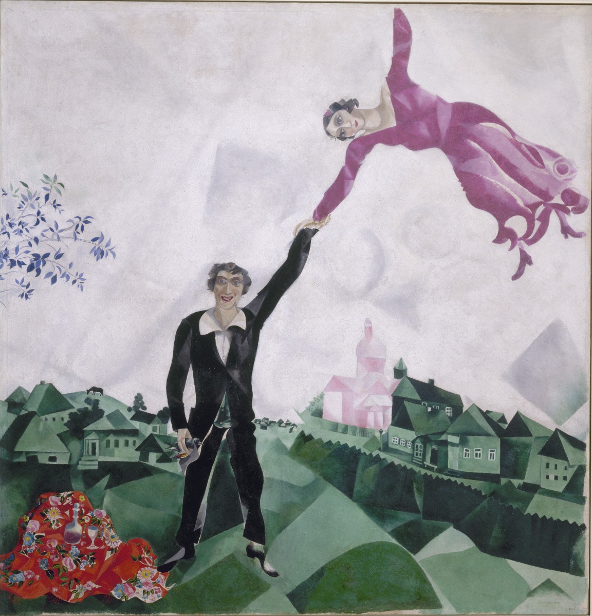 Marc Chagall - La passeggiata