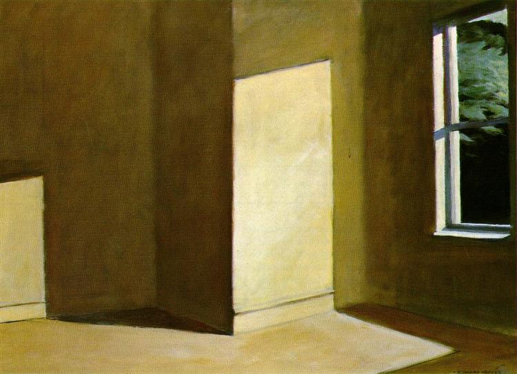 Edward Hopper - Sole in una stanza