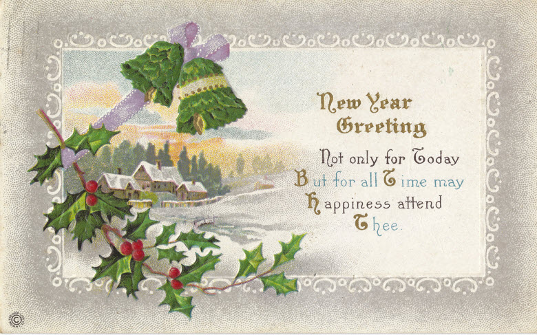 Natale e Capodanno in cartolina