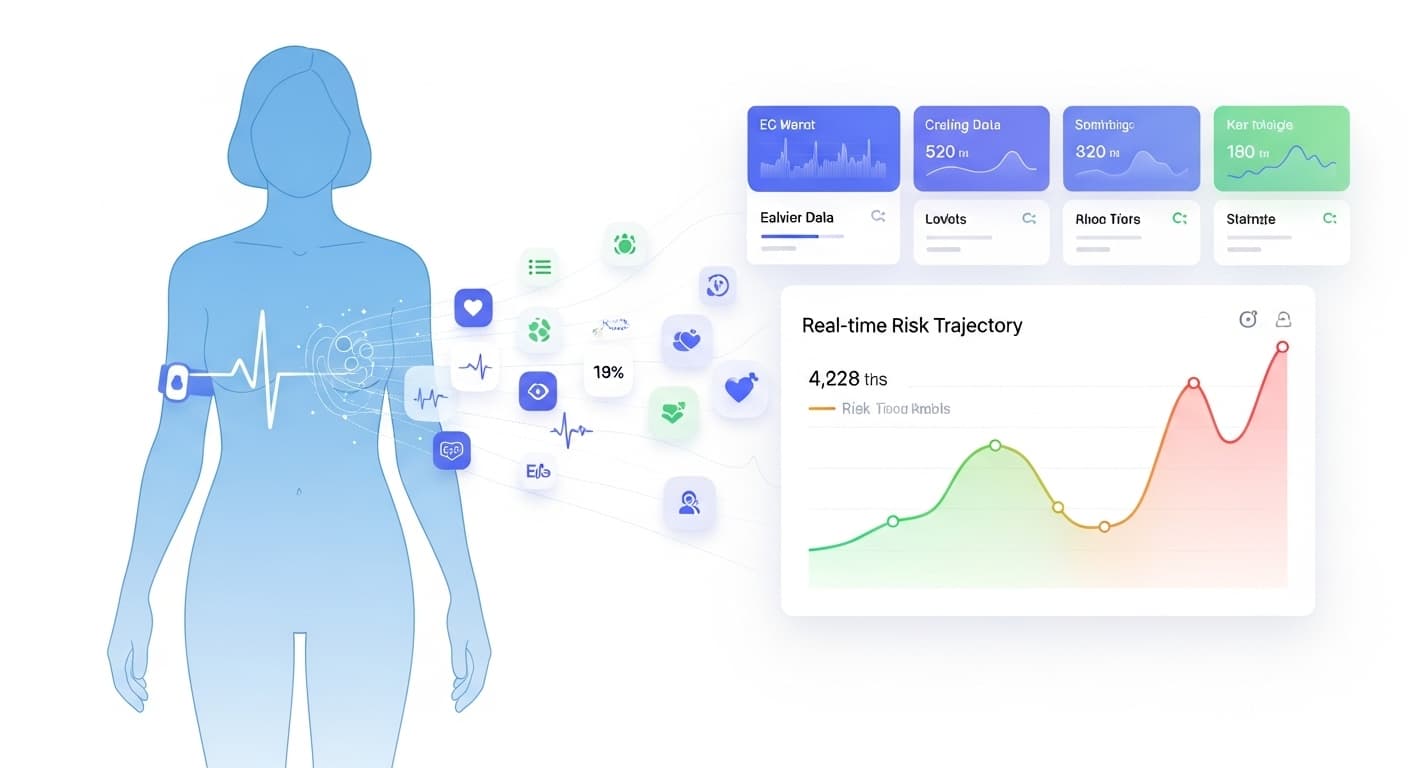 Aggiornamento continuo del twin con flussi da dispositivi indossabili
