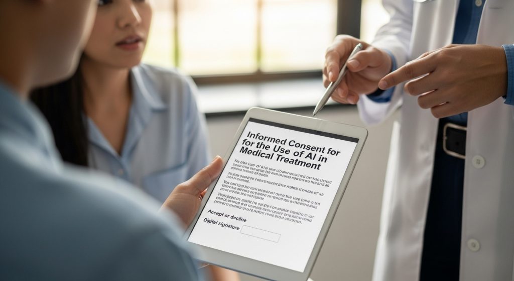 Consenso informato per l’utilizzo dell’IA in medicina