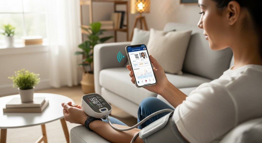 telemedicina domiciliare anziani – monitoraggio pressione arteriosa con app mobile. telemedicina domiciliare anziani – monitoraggio pressione arteriosa con app mobile.